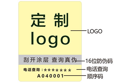 鐳射防偽標簽